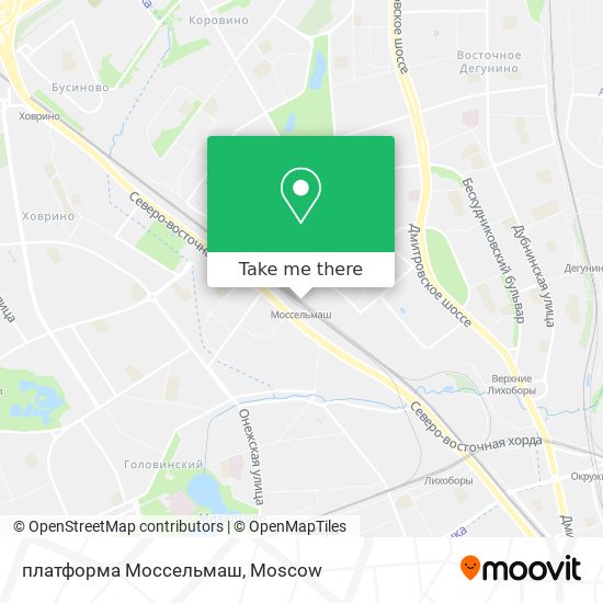 платформа Моссельмаш map