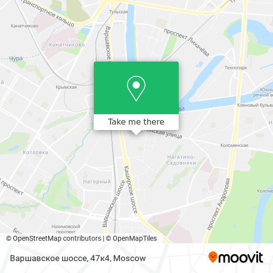 Варшавское шоссе, 47к4 map