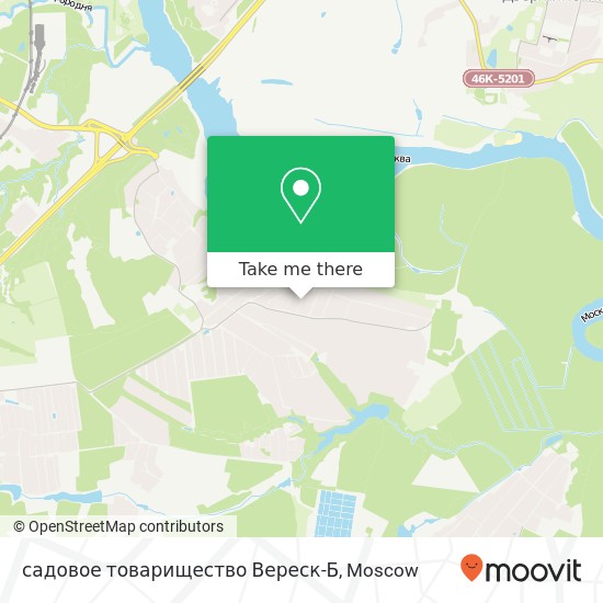 садовое товарищество Вереск-Б map