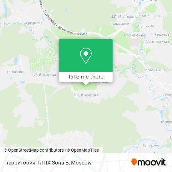 территория ТЛПХ Зона Б map