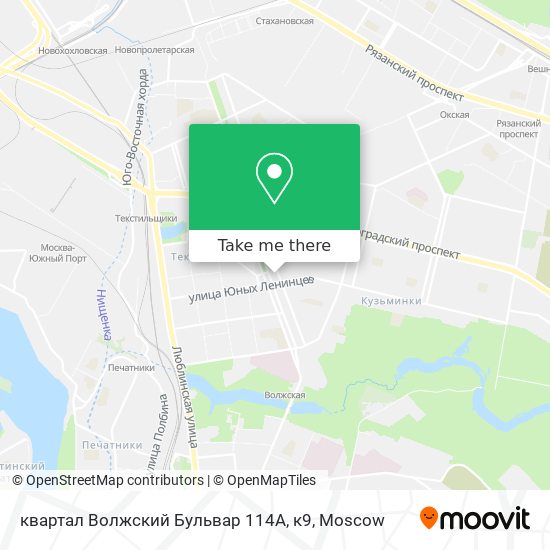 квартал Волжский Бульвар 114А, к9 map