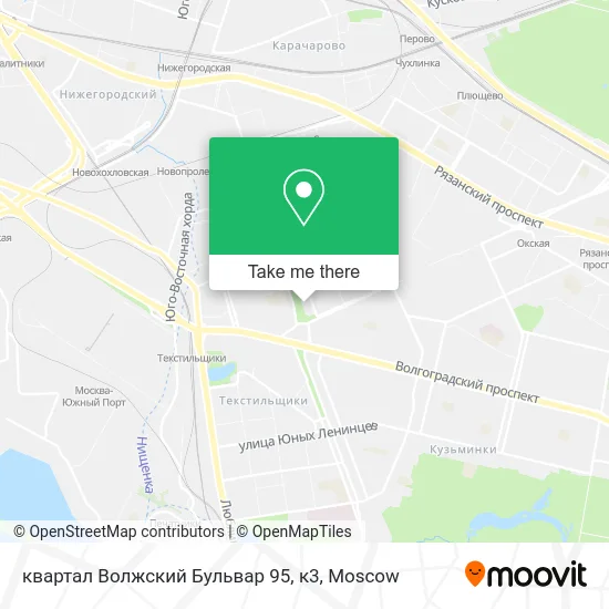 квартал Волжский Бульвар 95, к3 map