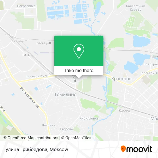 улица Грибоедова map