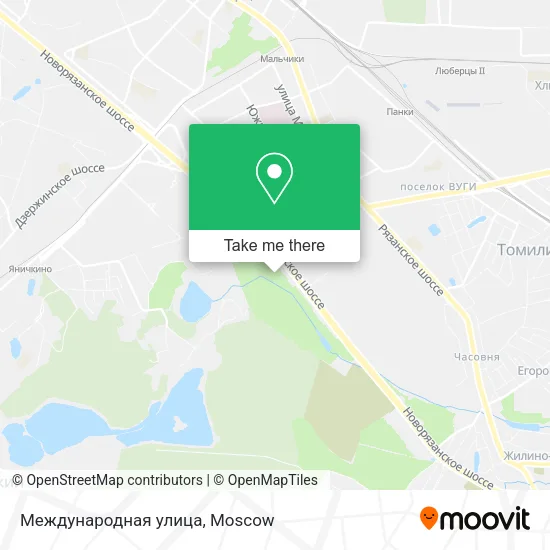 Международная улица map
