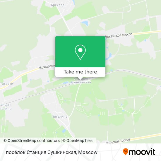 посёлок Станция Сушкинская map