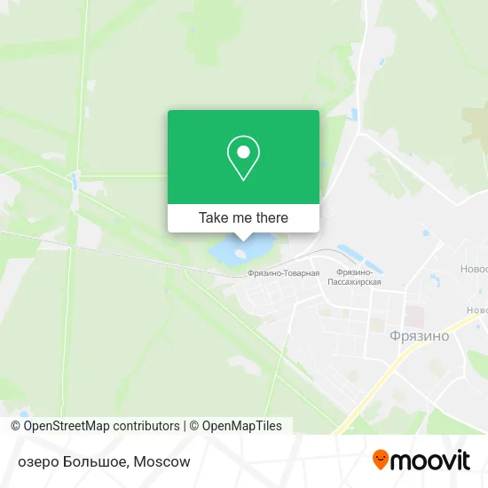 озеро Большое map