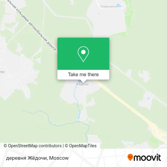 деревня Жёдочи map