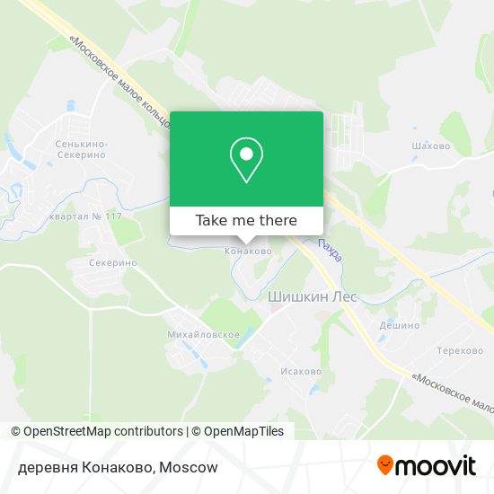 деревня Конаково map