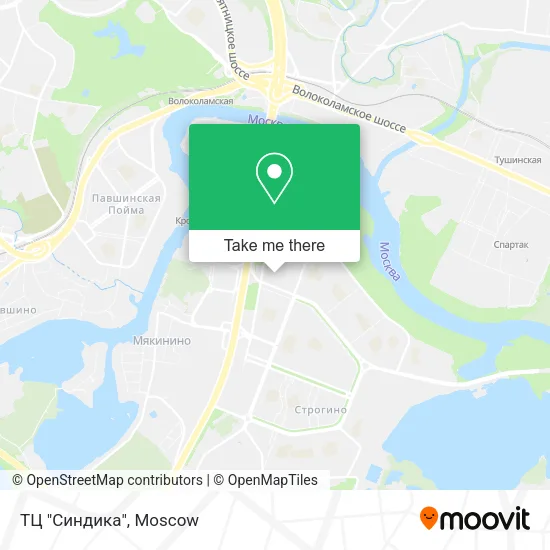 ТЦ "Синдика" map