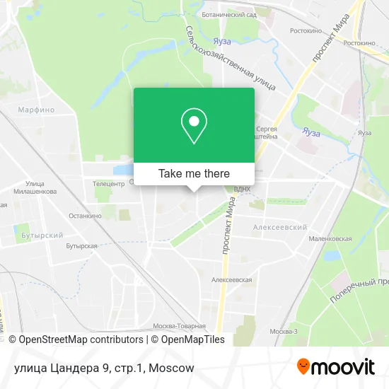 улица Цандера 9, стр.1 map