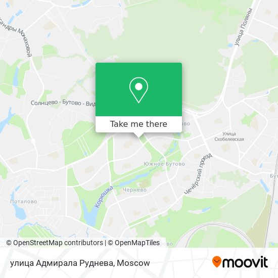 улица Адмирала Руднева map