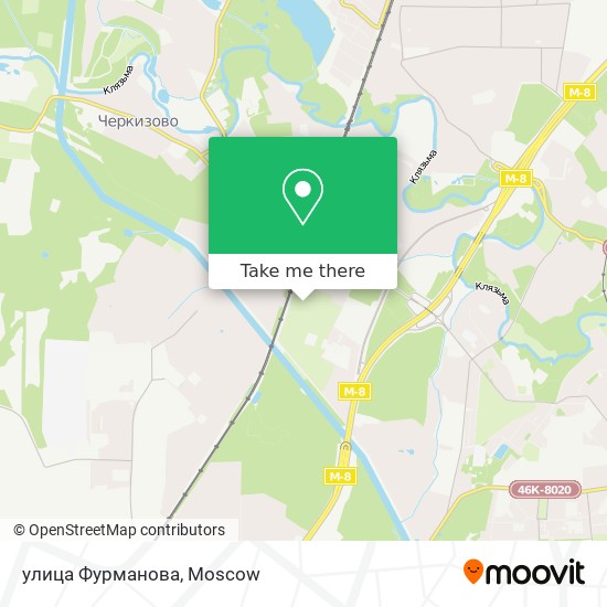 улица Фурманова map