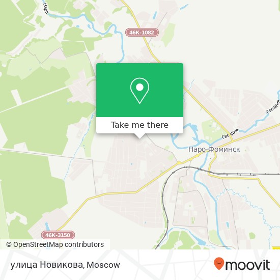 улица Новикова map