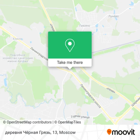 деревня Чёрная Грязь, 13 map