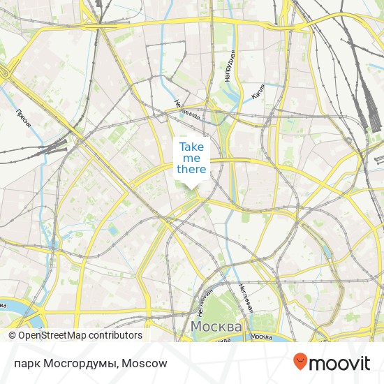 парк Мосгордумы map