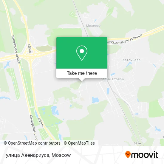 улица Авенариуса map