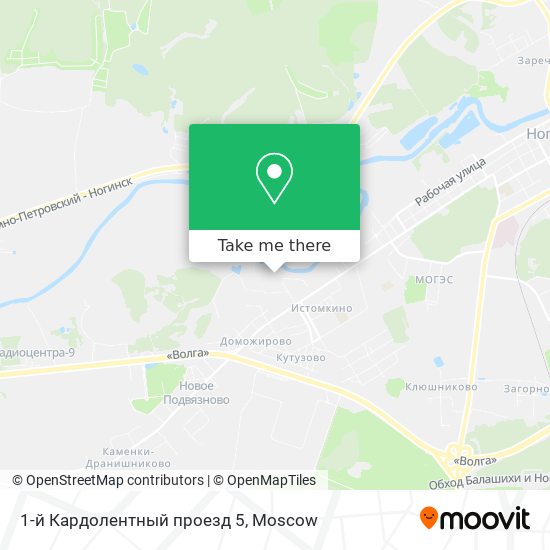 1-й Кардолентный проезд 5 map