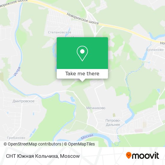СНТ Южная Кольчиха map