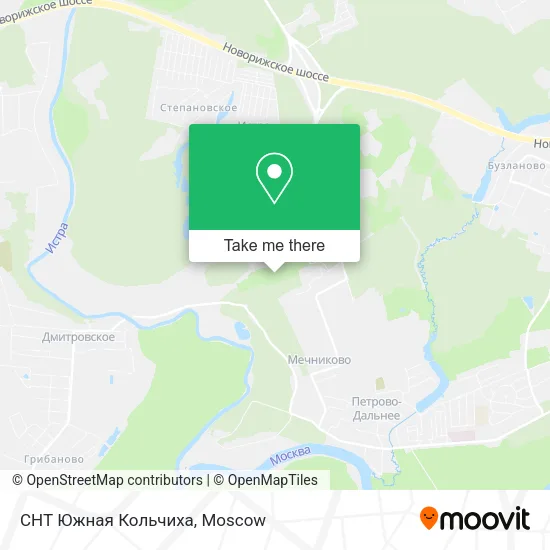 СНТ Южная Кольчиха map