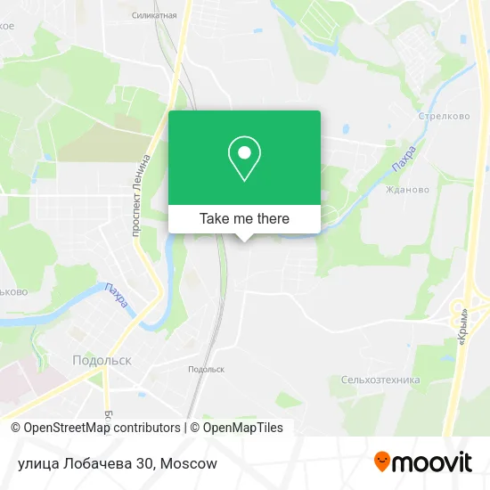 улица Лобачева 30 map