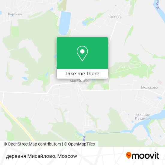деревня Мисайлово map