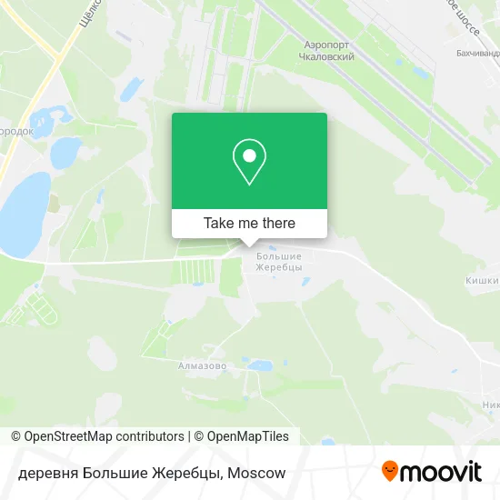 деревня Большие Жеребцы map