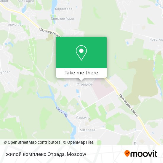 жилой комплекс Отрада map