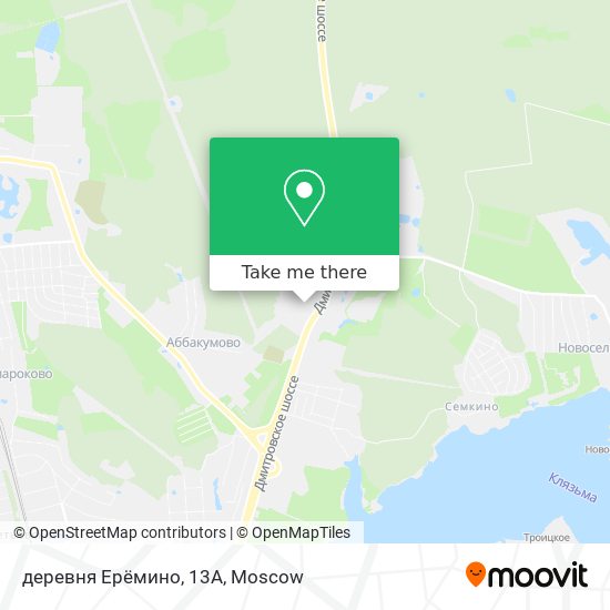 деревня Ерёмино, 13А map