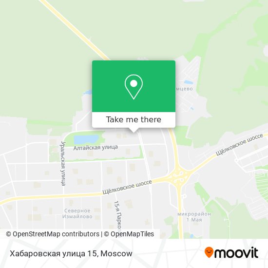 Хабаровская улица 15 map