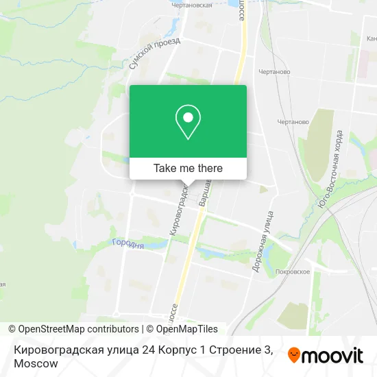 Кировоградская улица 24 Корпус 1 Строение 3 map