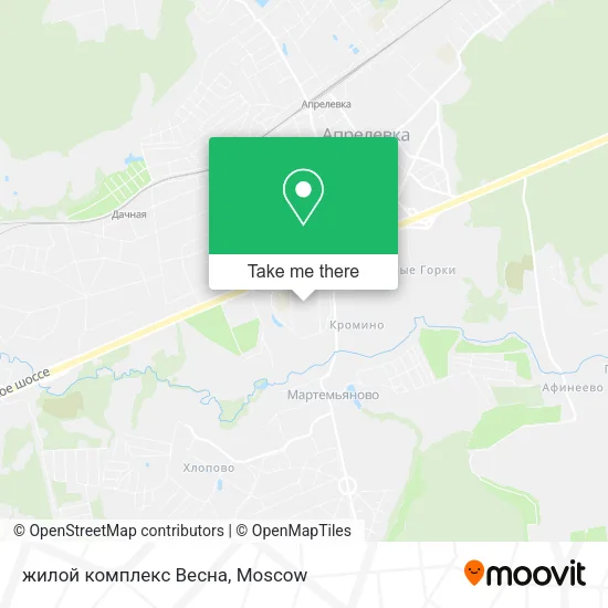 жилой комплекс Весна map