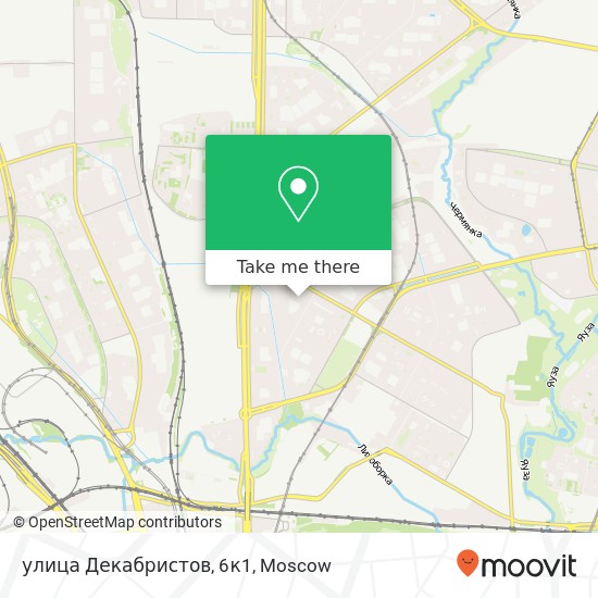 улица Декабристов, 6к1 map