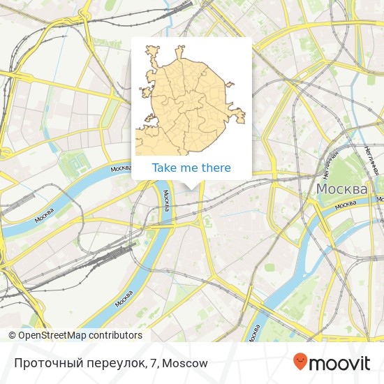 Проточный переулок, 7 map