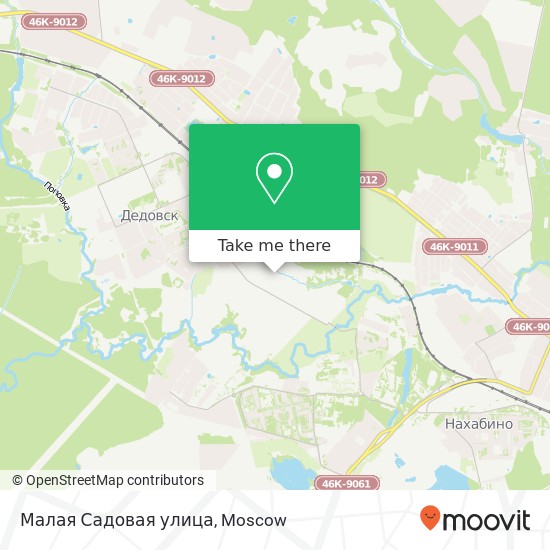 Малая Садовая улица map