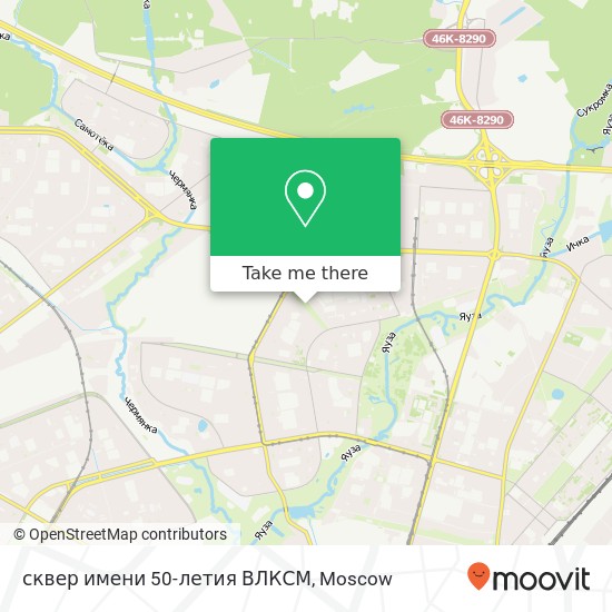 сквер имени 50-летия ВЛКСМ map