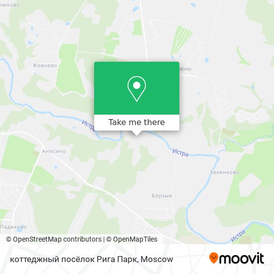 коттеджный посёлок Рига Парк map