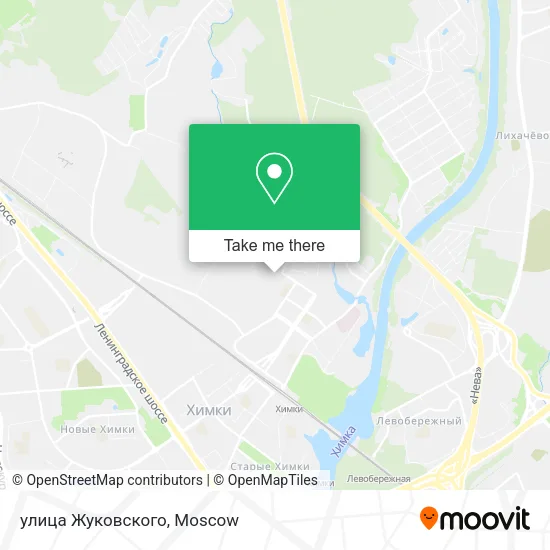 улица Жуковского map