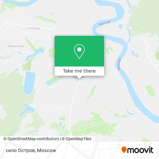 село Остров map