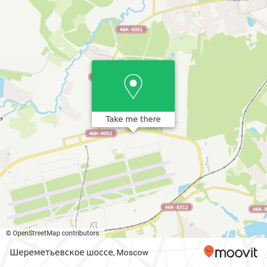 Шереметьевское шоссе map