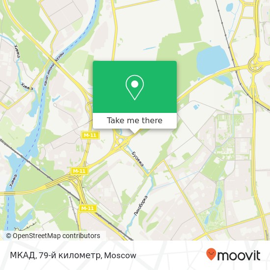 МКАД, 79-й километр map