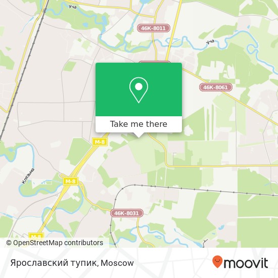 Ярославский тупик map