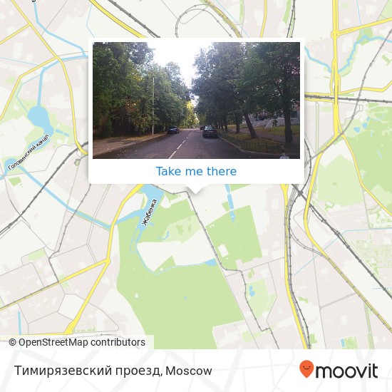 Тимирязевский проезд map