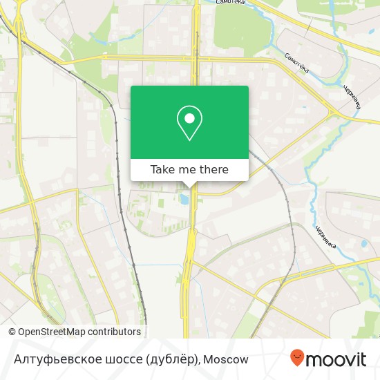 Алтуфьевское шоссе (дублёр) map