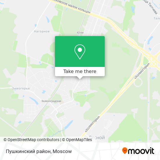 Пушкинский район map