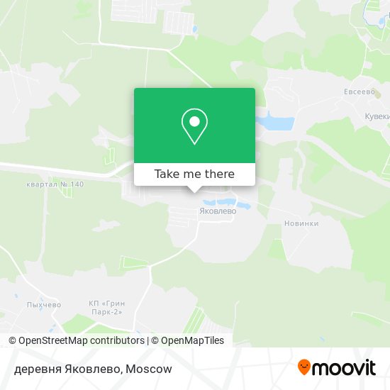 деревня Яковлево map