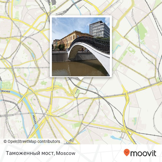 Таможенный мост map