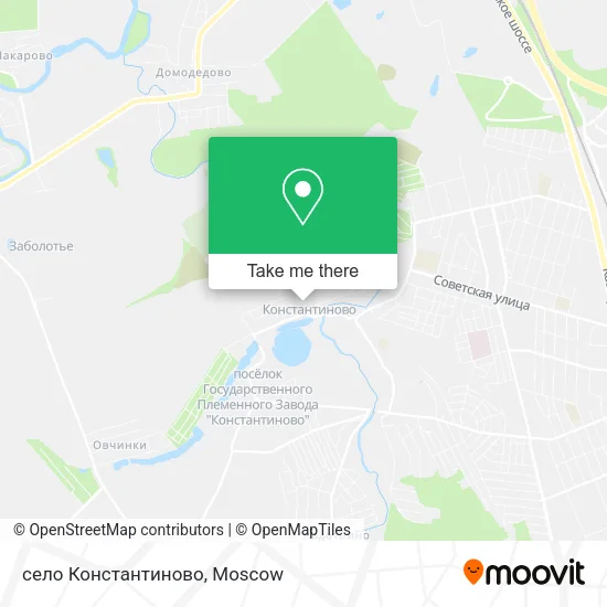 село Константиново map