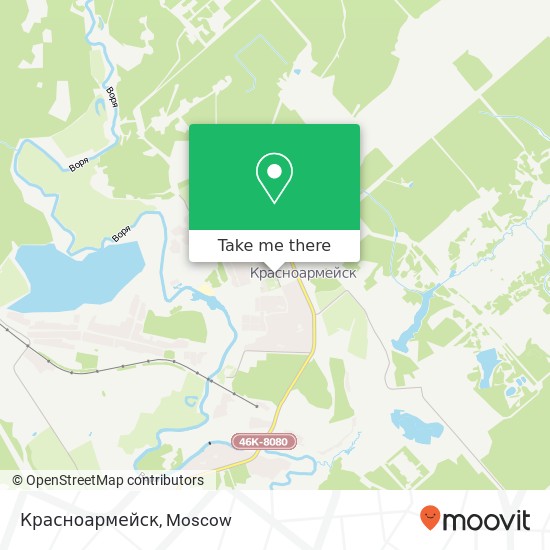 Красноармейск map