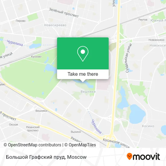 Большой Графский пруд map