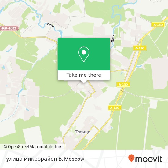 улица микрорайон В map